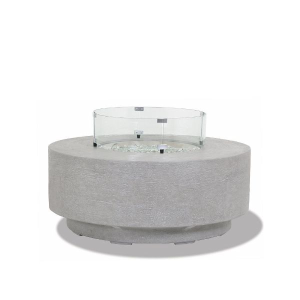 Gravelstone Round Fire Table Designer Outdoor Furniture