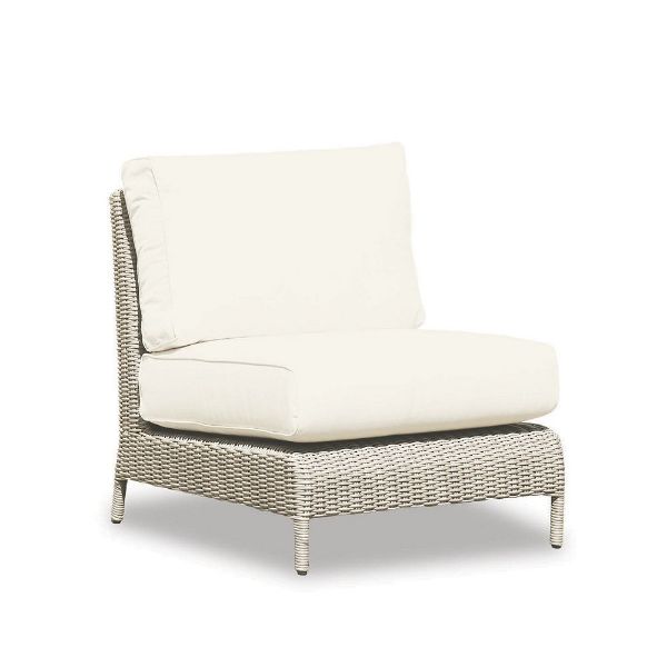 Manhattan Armless Club Designer Outdoor Furniture