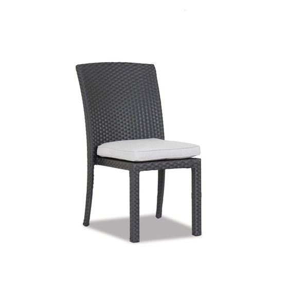 Solana Armless Dining Chair Designer Outdoor Furniture