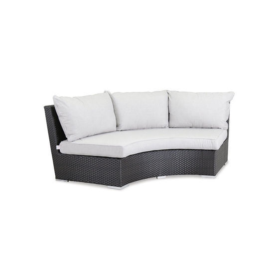 Solana Armless Curve Sofa Designer Outdoor Furniture