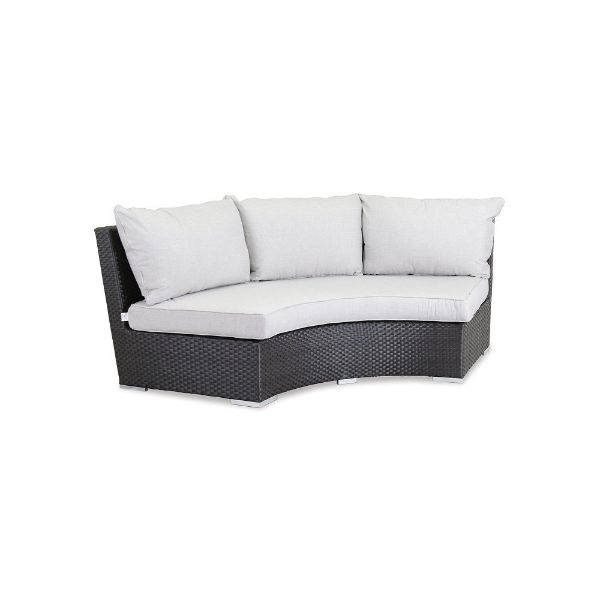 Solana Armless Curve Sofa Designer Outdoor Furniture