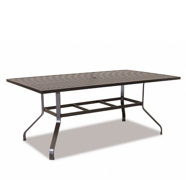La Jolla 72" Rectangular Dining Table Designer Outdoor Furniture