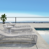 Miami Cushionless Chaise Designer Outdoor Furniture