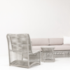 Miami Armless Club Chair Designer Outdoor Furniture