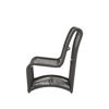 Milano Armless Club Chair Designer Outdoor Furniture