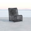 Milano Armless Club Chair Designer Outdoor Furniture