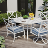 Bristol 48" Round Dining Table Designer Outdoor Furniture