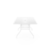 Bristol 72" Rectangular Dining Table Designer Outdoor Furniture