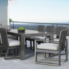 Redondo Armless Dining Chair Designer Outdoor Furniture