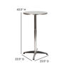 Mellie 23.5" Round Aluminum Indoor-Outdoor Bar Height Table TLH-059B-GG