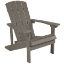 Charlestown All-Weather Poly Resin Wood Adirondack Chair in Gray  JJ-C14501-LTG-GG Charlestown All-Weather Poly Resin Wood Adirondack Chair in Gray  JJ-C14501-LTG-GG