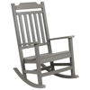 Winston All-Weather Poly Resin Rocking Chair in Gray JJ-C14703-GY-GG 