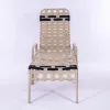 Picture of R165B 16-inch Basketweave Strap Chaise Lounge with Arms