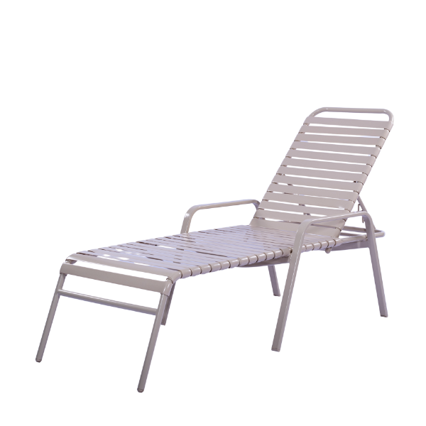 Picture of R165 16-inch Strap Chaise Lounge with Arms
