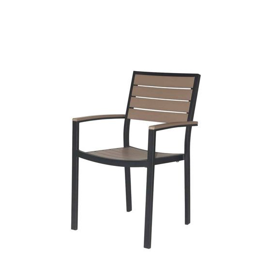 Picture of Napa Dining Arm Chair (Black & Gray) SC-2405-163