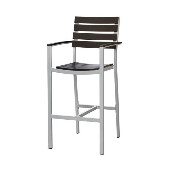 Picture of Vienna Bar Arm Chair (Espresso) SC-2404-173