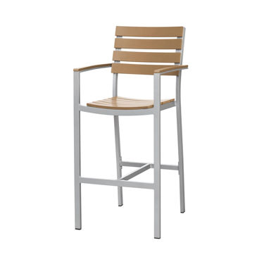 Picture of Vienna Bar Arm Chair (Teak) SC-2404-173