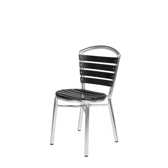 Picture of Milano Dining Side Chair (Black) SC-2402-162