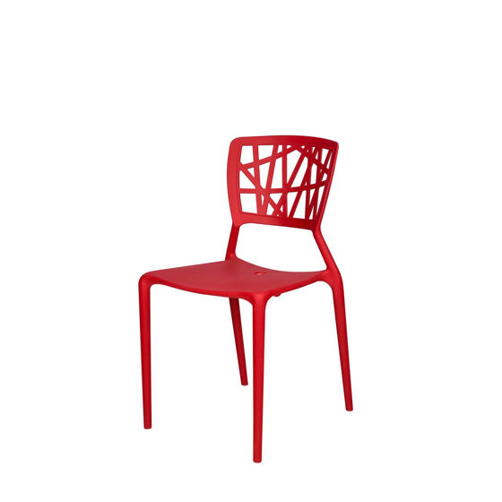 Picture of Phoenix Side Chair (Red) SC-2602-162