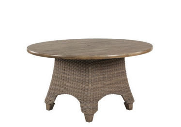 Picture of Oxford Beechwood Tiled Top 54" Round Dining Table