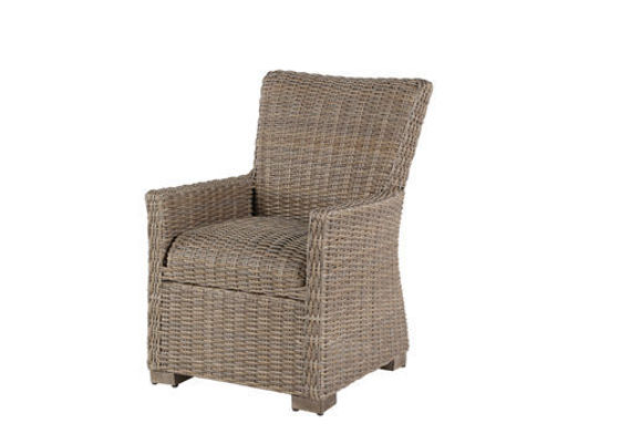 Picture of Oxford Woven Foam Dining Arm Chair