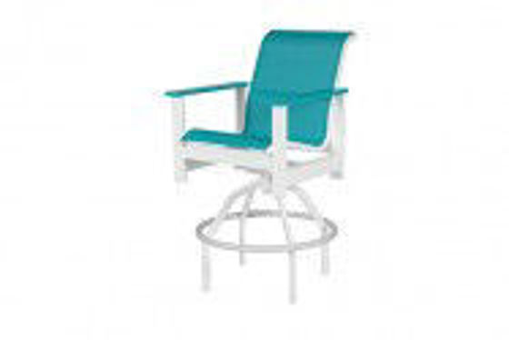 Picture of Kingston Sling Swivel Bar Chair