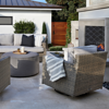 Majorca Swivel Club Chair Designer Outdoor Furniture