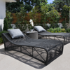 Milano Cushionless Chaise Designer Outdoor Furniture