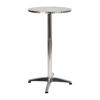 Mellie 23.5" Round Aluminum Indoor-Outdoor Bar Height Table TLH-059B-GG